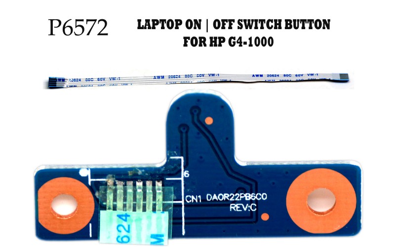 LAPTOP ON | OFF SWITCH BUTTON FOR HP G4 1000  